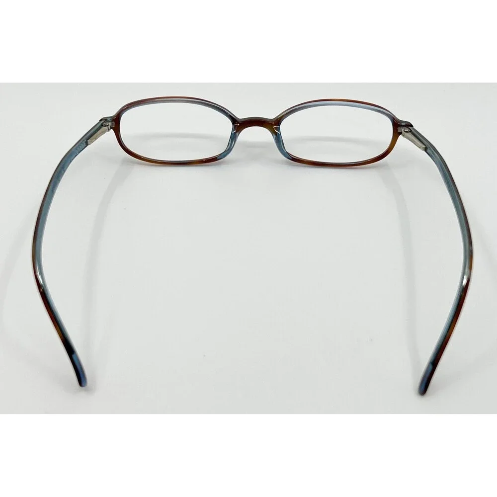 Richard Taylor Designs Eyeglasses Womens Tortoise Blue Lynn 48-19-135 Small